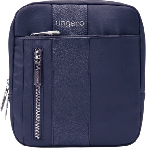 תיק צד יוניסקס אלגנטי מבית המותג EMANUEL UNGARO דגם 6006 צבע כחול