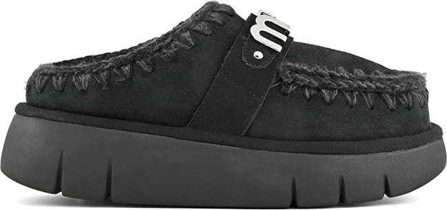 כפכפי Mou Bounce Clog Metal Logo נשים