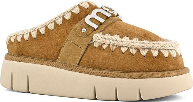 כפכפי Mou Bounce Clog Metal Logo נשים