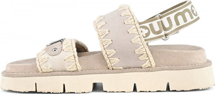 סנדלי Mou Bio Sandal Back Strapr נשים - מו - Beige