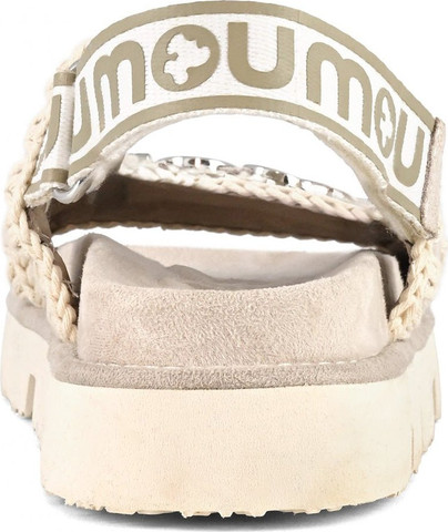 סנדלי Mou Bio Sandal Back Strapr נשים - מו - Beige