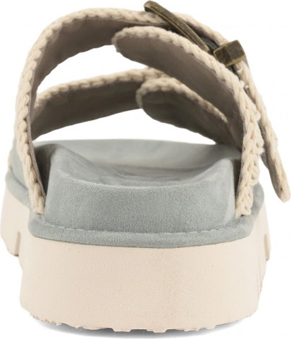 כפכפי Mou Bio Sandal Two Buckles נשים - מו - Grey