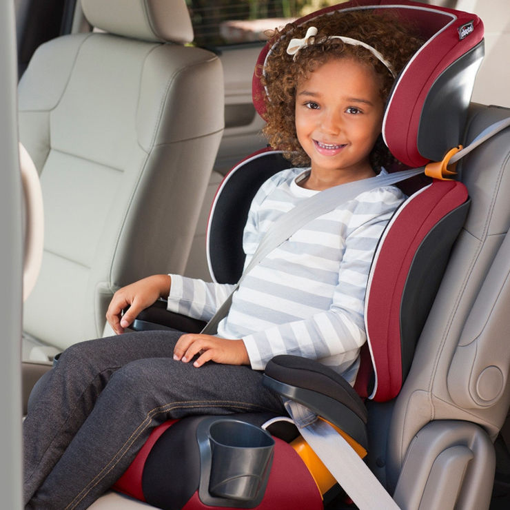 בוסטר קידפיט KIDFIT עם חיבור איזופיקס, 10 מצבי גובה ומתקני כוס גמישים באפור שחור Jasper