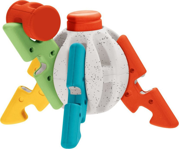 כדור משנה צורה 2 ב-1 Transform-a-Ball עשוי פלסטיק ממוחזר מסדרת +Eco