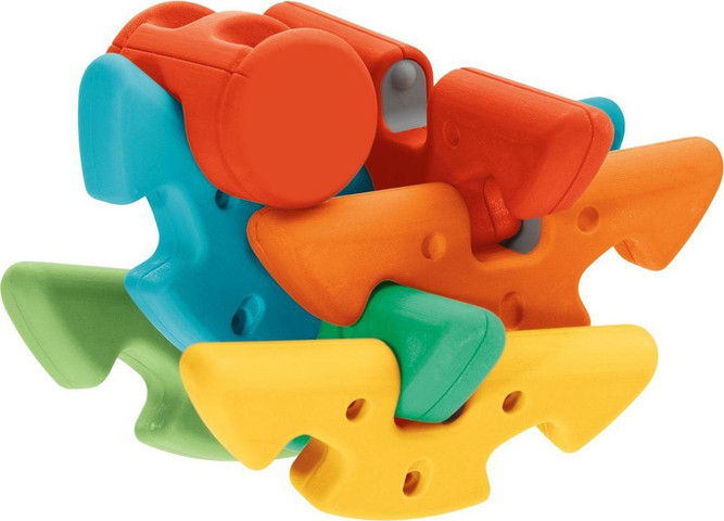 כדור משנה צורה 2 ב-1 Transform-a-Ball עשוי פלסטיק ממוחזר מסדרת +Eco