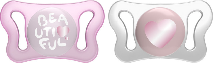 זוג מוצצי סיליקון צ’יקו 0-2M פיזיו מיקרו ורוד – Chicco PhysioForma Micro