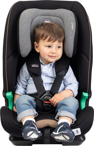 כסא בטיחות ובוסטר סיט & גו Seat&Go בטיחות ונוחות לאורך שנים - אפור Glam Grey