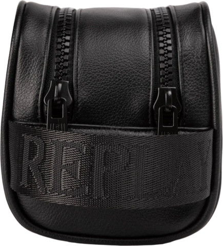 תיק רחצה דמוי עור דגם HAMMERED TOILETRY BAG מבית המותג REPLAY