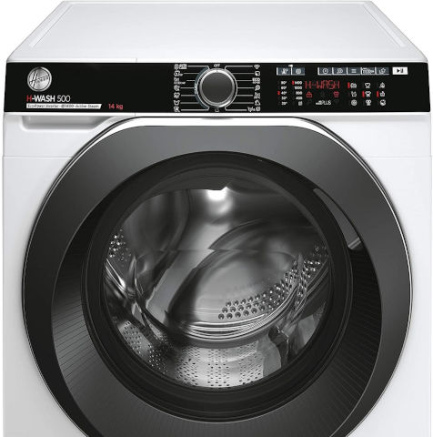 מכונת כביסה פתח חזית - 14 ק"ג Hoover הובר HWP414AMBC