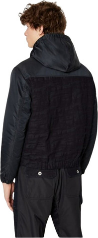 מעיל Armani Exchange לגברים דגם Jacquard Camou