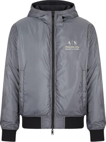 ג'קט דו צדדי Armani Exchange לגברים בדגם Reversible 2