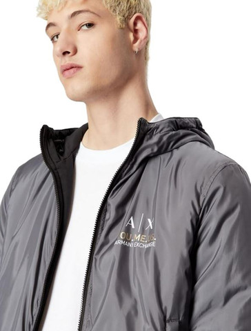 ג'קט דו צדדי Armani Exchange לגברים בדגם Reversible 2