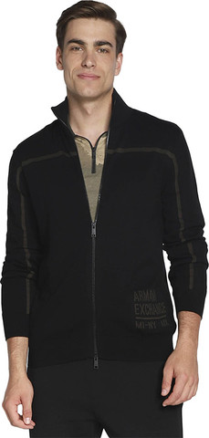 ג'קט Armani Exchange לגברים דגם Eco Suede Up