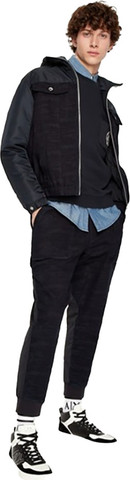סווטשרט Armani Exchange לגברים בדגם Pocket Logo