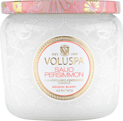 נר ריחני בצנצנת זכוכית Saijo Persimmon - Petite Jar