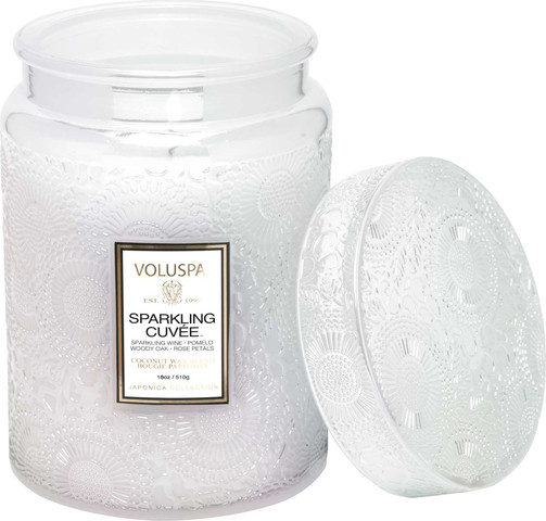 נר ריחני בצנצנת זכוכית 510 גרם - SPARKLING CUVÉE