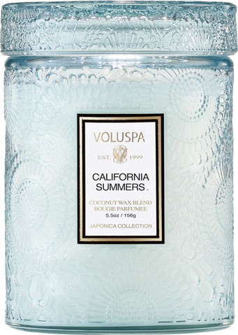 נר ריחני בצנצנת זכוכית 156 גרם - California Summers