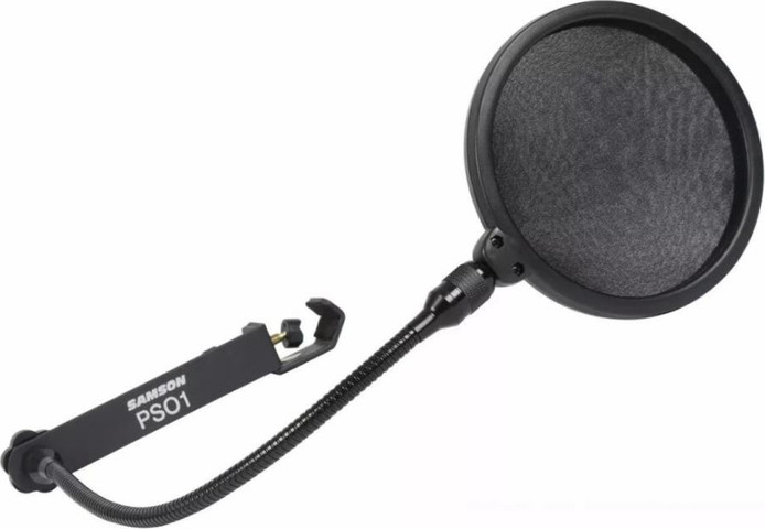 מגן רוח למיקרופון עם זרוע PS01 POP FILTR