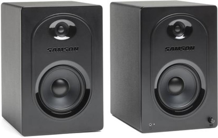 זוג מוניטורים לאולפן MediaOne M50 Powered Studio Monitor