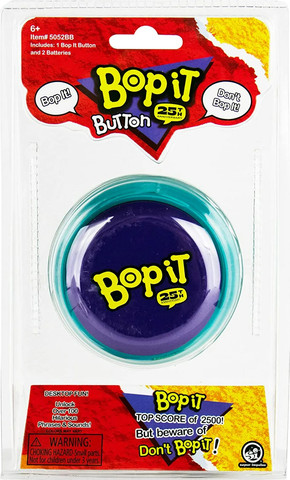 משחק Bop It אלקטרוני בגודל מינאטורי