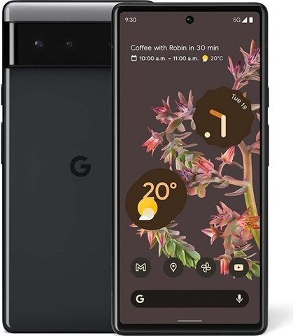 טלפון סלולרי Google Pixel 6a 5G 128GB בצבע שחור (כיסוי וזכוכית במתנה)