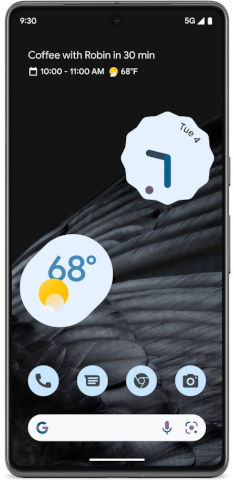 טלפון סלולרי 6.7" Google גוגל Pixel 7 Pro 128GB/12GB - שחור