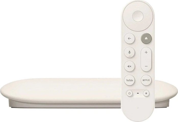 סטרימר Google TV 4K צבע פורצלן