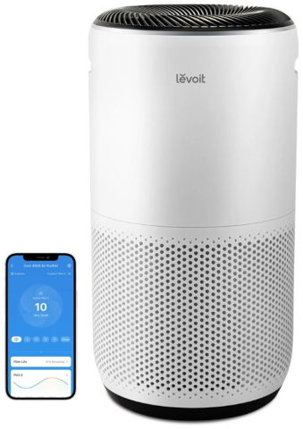 מטהר אוויר חכם כולל מסנן Levoit Hepa לבאויט LAP-C401S-WAAA