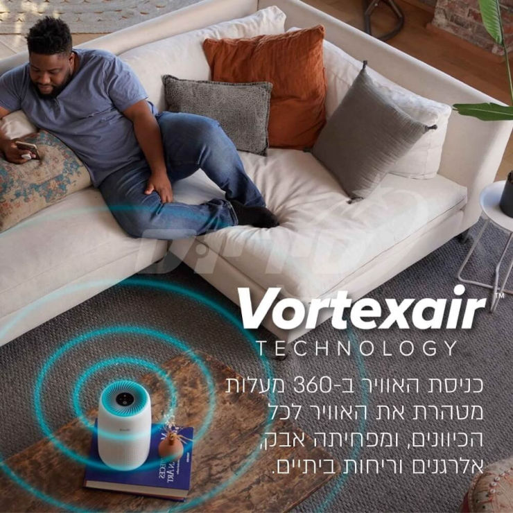 מטהר אוויר מיני Levoit Hepa לבאויט LAP-C161-MINI