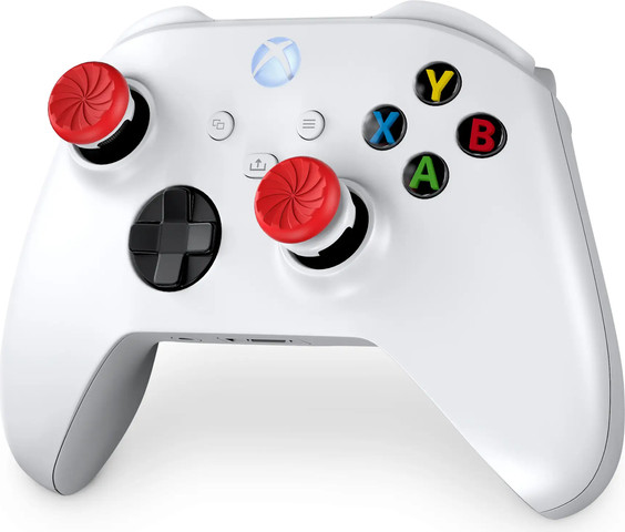 צמד מתאמים ארגונומיים ל- XBox, מהדורת Inferno Edition אדום