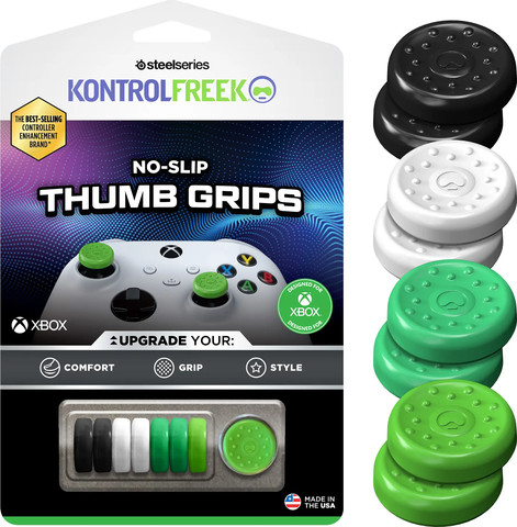 סט 8 מתאמים No-Slip בצבעים שונים ל- XBox צבעוני