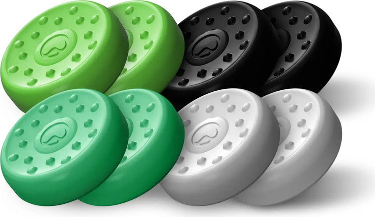 סט 8 מתאמים No-Slip בצבעים שונים ל- XBox צבעוני