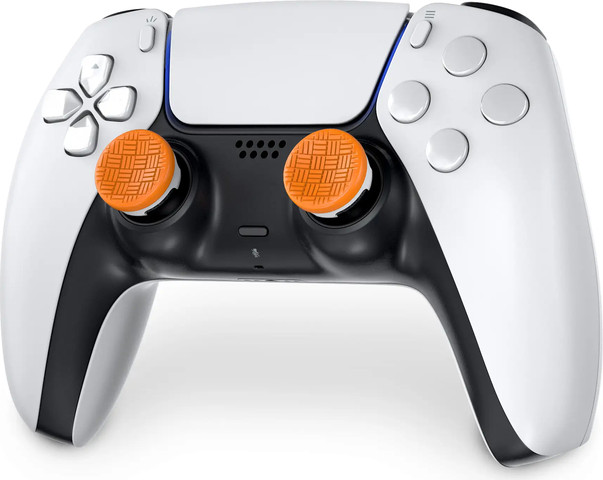 צמד מתאמי אצבע ארגונומיים Omni Edition ל- PS5/PS4 לבן