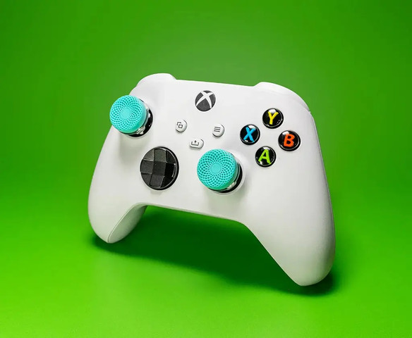 צמד מתאמים ארגונומיים לאגודל ל- XBox מהדורת Lotus תכלת