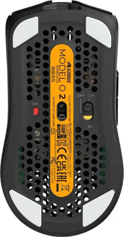 עכבר גיימינג אלחוטי Glorious Model O 2 Wireless בחרו צבע לבן