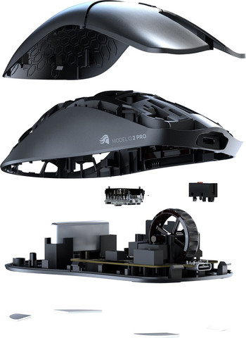 עכבר גיימינג אלחוטי GLORIOUS Model O 2 PRO שחור