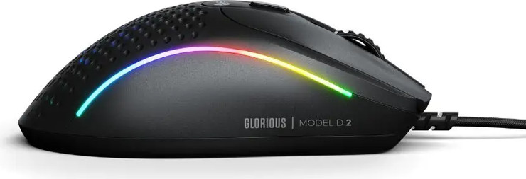 עכבר גיימינג חוטי Glorious Model D 2 Wired בחרו צבע לבן מט