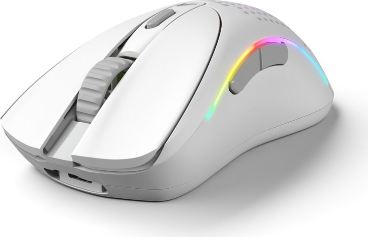עכבר גיימינג אלחוטי Glorious Model D 2 Wireless  צבע לבן מט