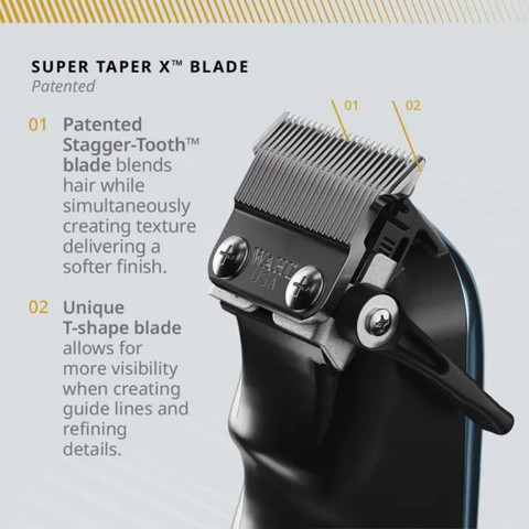מכונת תספורת וואל סופר טייפר איקס Wahl Super Taper X 3026468