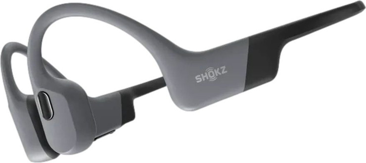 אוזניות OPENSWIM PRO בצבע אפור מבית SHOKZ