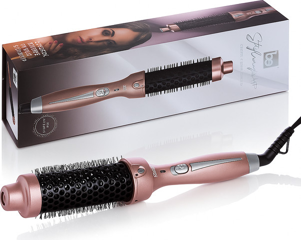 מברשת שיער חשמלית Be. - HotStyler | 1.5" Ionic Styling Brush צבע רוז גולד