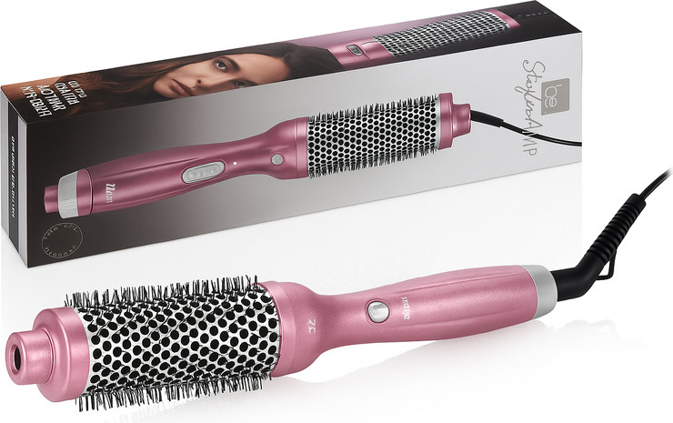 מברשת שיער חשמלית Be. - HotStyler | 1.5" Ionic Styling Brush צבע ורוד