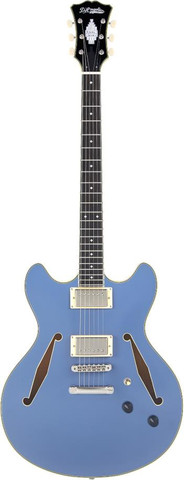 גיטרה חשמלית 1/4 נפח כולל ארגז EXCEL MINI DC TOUR SLATE BLUE
