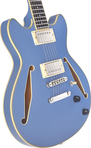 גיטרה חשמלית 1/4 נפח כולל ארגז EXCEL MINI DC TOUR SLATE BLUE