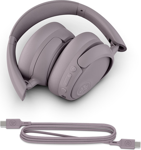 אוזניות OverEar אלחוטיות JLab ג'יי-לאב JBuds Lux ANC סגול