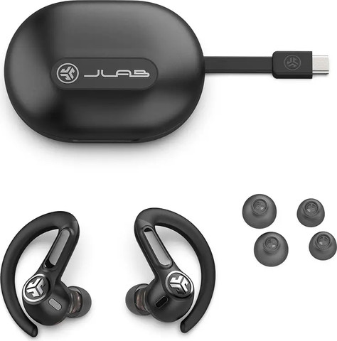 אוזניות ספורט אלחוטיות JLab Epic Sport ANC 3 TWS שחור