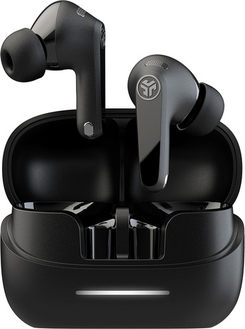 אוזניות אלחוטיות JLab JBuds Pods ANC חיי סוללה 56+ שעות שחור