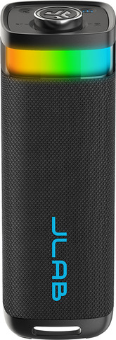 רמקול נייד JLab JBuds Party סאונד עוצמתי 30W תאורה RGB חיבור Bluetooth 5.3 שחור