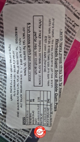 Warheads Super Sour Candyבטעמי בלוברי וורהאדס סוכריות על מקל סופר חמוצות