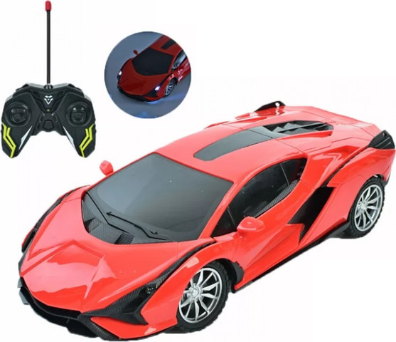 מכונית מרוץ MODEL CARS S-SERIES על שלט רחוק עם אורות קדמיים (מגוון דגמים)